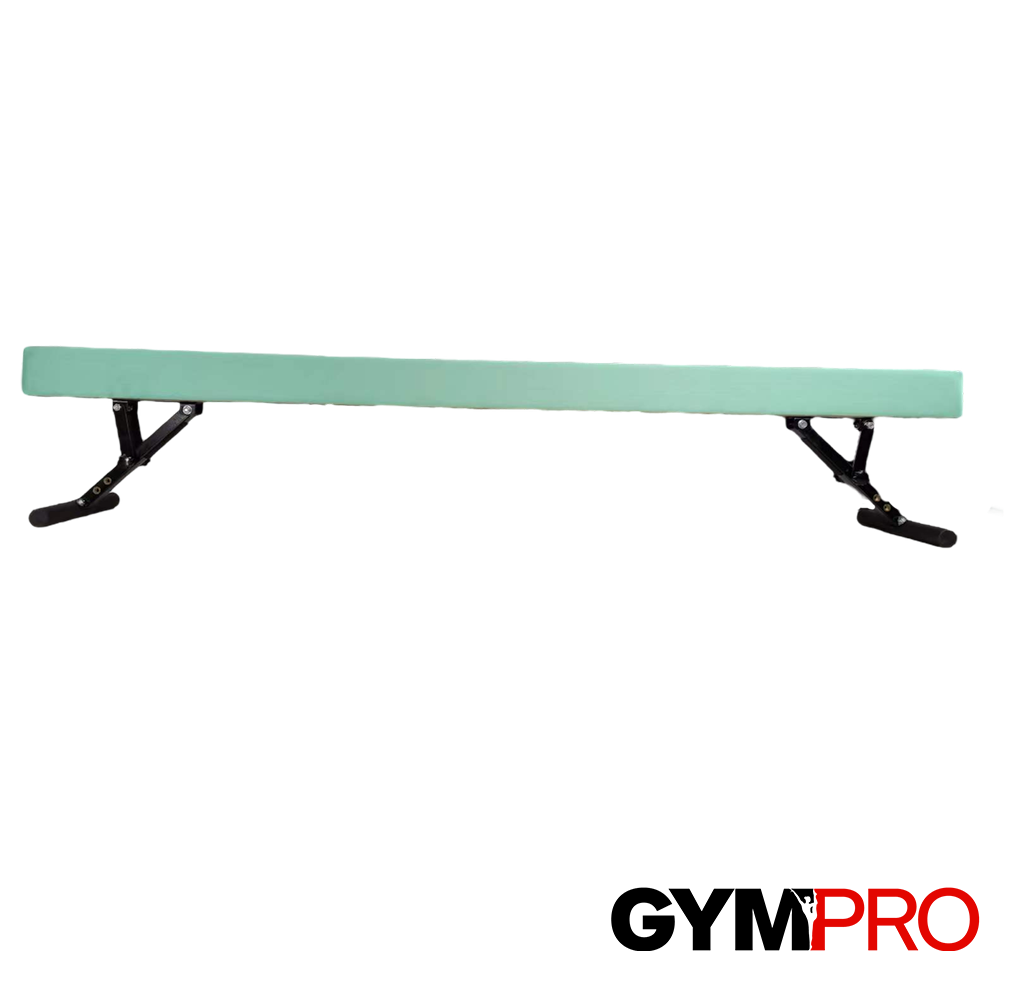 GymPro Height Adjustable Wooden Beam 22-72cm