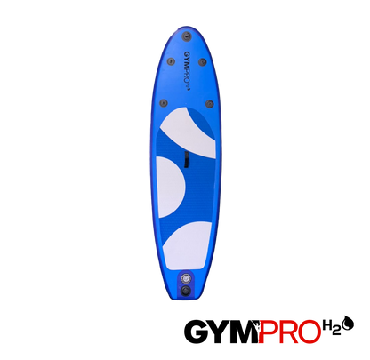 GymPro H2O Youth Inflatable Stand Up Paddle Board - Blue Spots