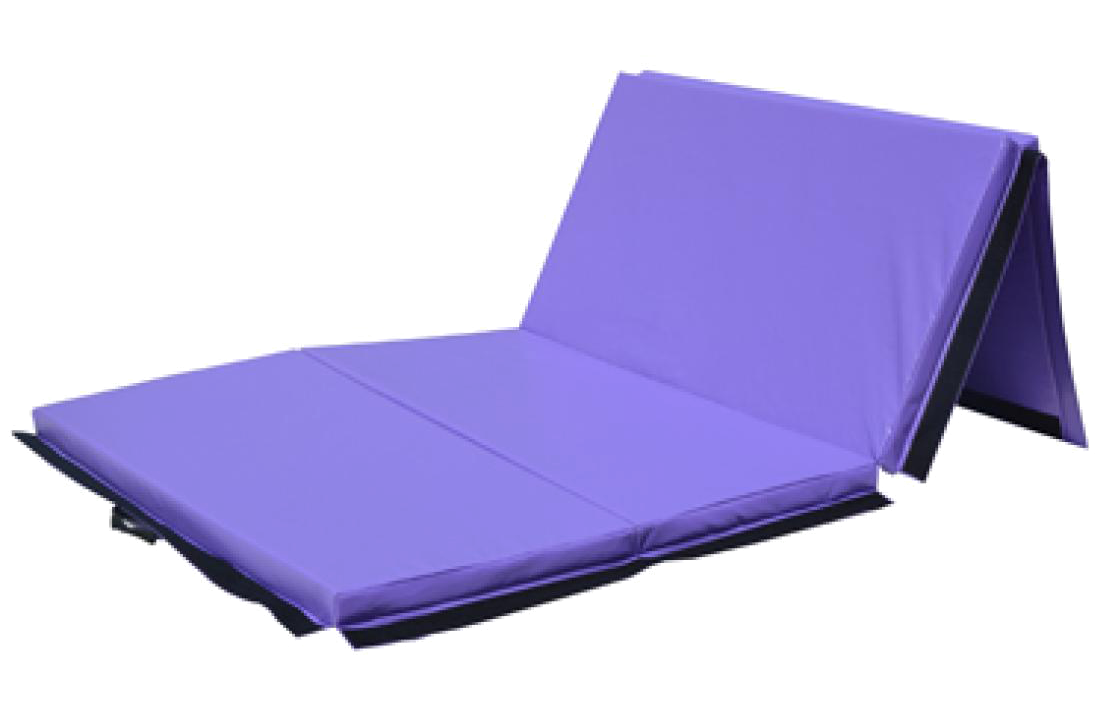 GymPro Folding Gymnastics Panel Mat (2m x 1m x 5cm)