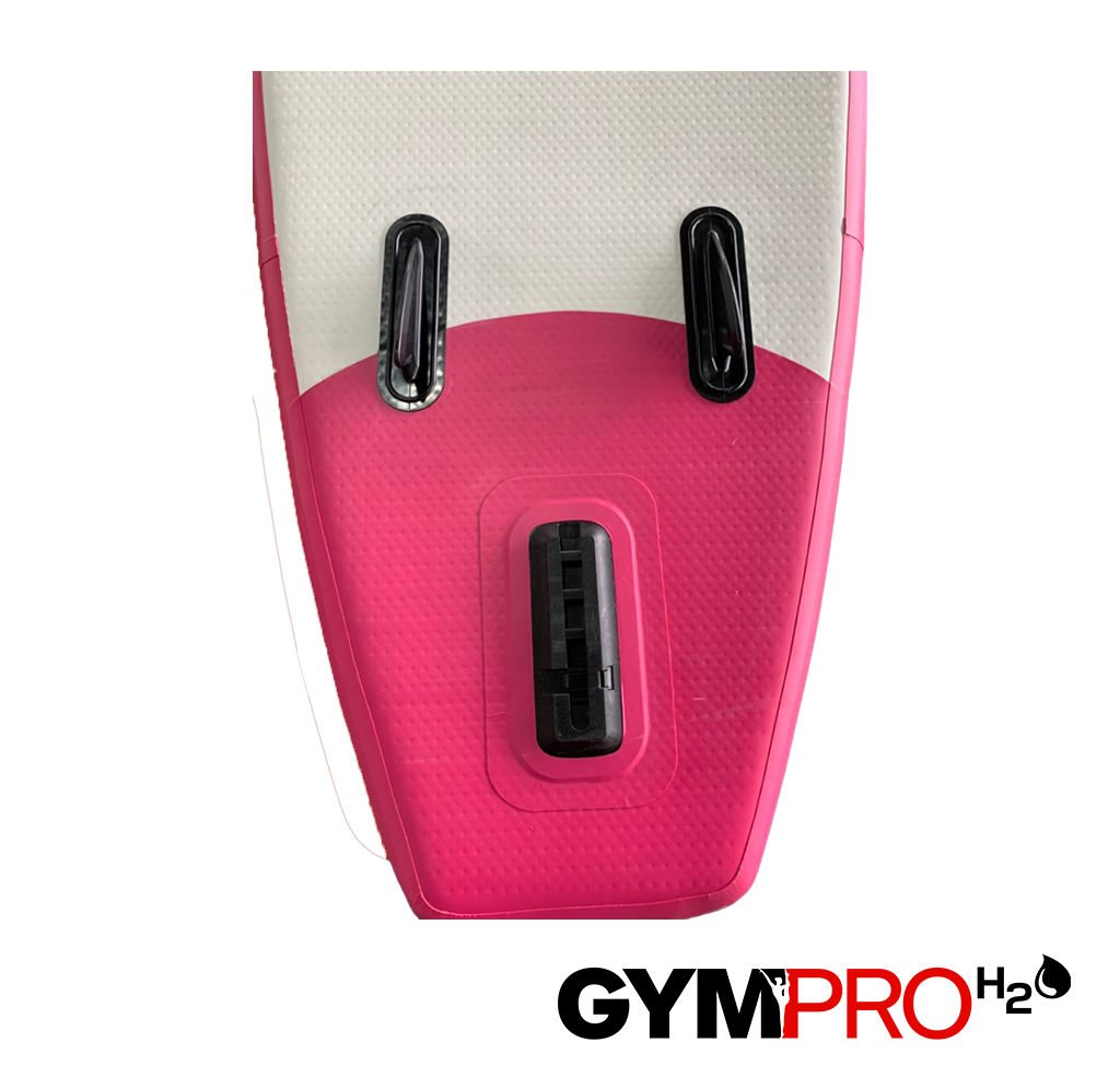 GymPro H2O Youth Inflatable Stand Up Paddle Board Pink Spots