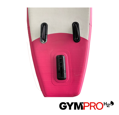 GymPro H2O Youth Inflatable Stand Up Paddle Board Pink Spots
