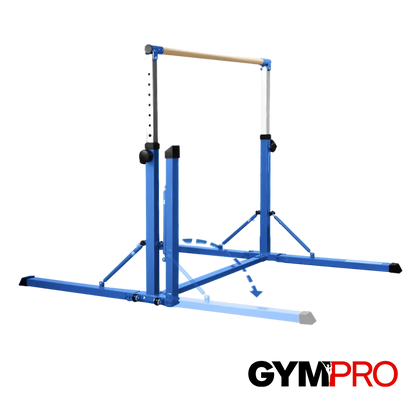 Pre-Order GymPro Junior Height Adjustable Folding Gymnastics Bar