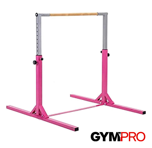 Pre-Order GymPro Junior Height Adjustable Horizontal Gymnastics  Bar