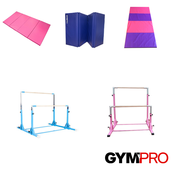 GymPro Uneven Bar Package Beams and Bars