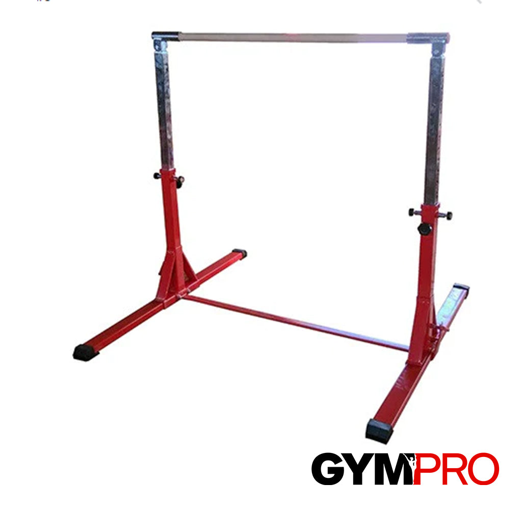 Height Rope Bar GymPro Junior Height Adjustable Horizontal Gymnastics Bar – Beams and Bars