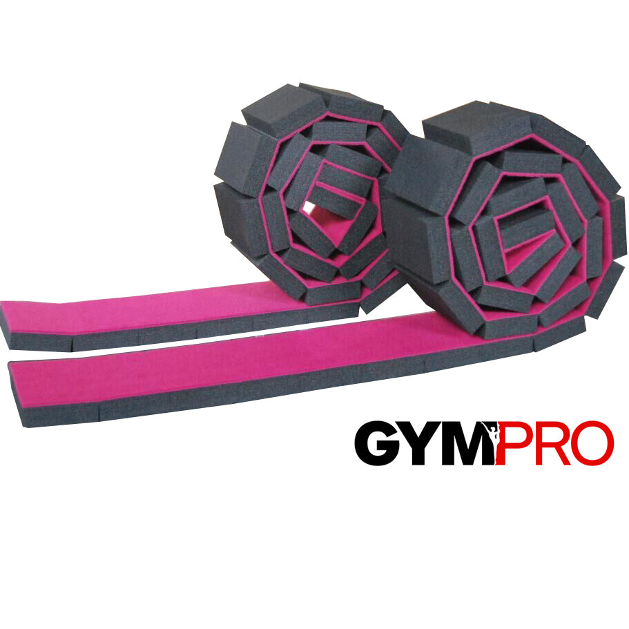 GymPro Portable Roll Out Gymnastics Beam 3m
